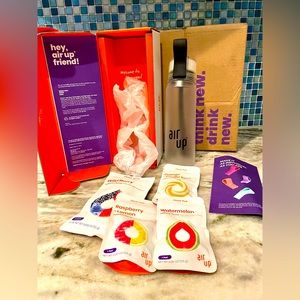 Air Up Official Water Bottle and Flavor Pods
